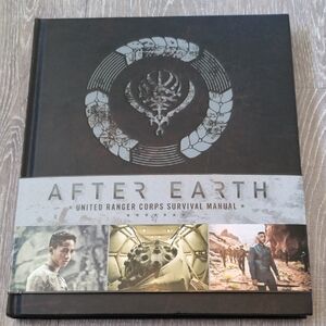 After Earth United Ranger Corps Survival Manual Book Will Smith Illustrations